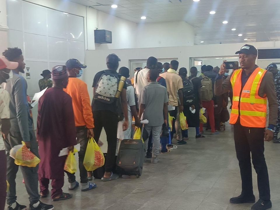 125 Nigerian Evacuees From Sudan Arrive Abuja