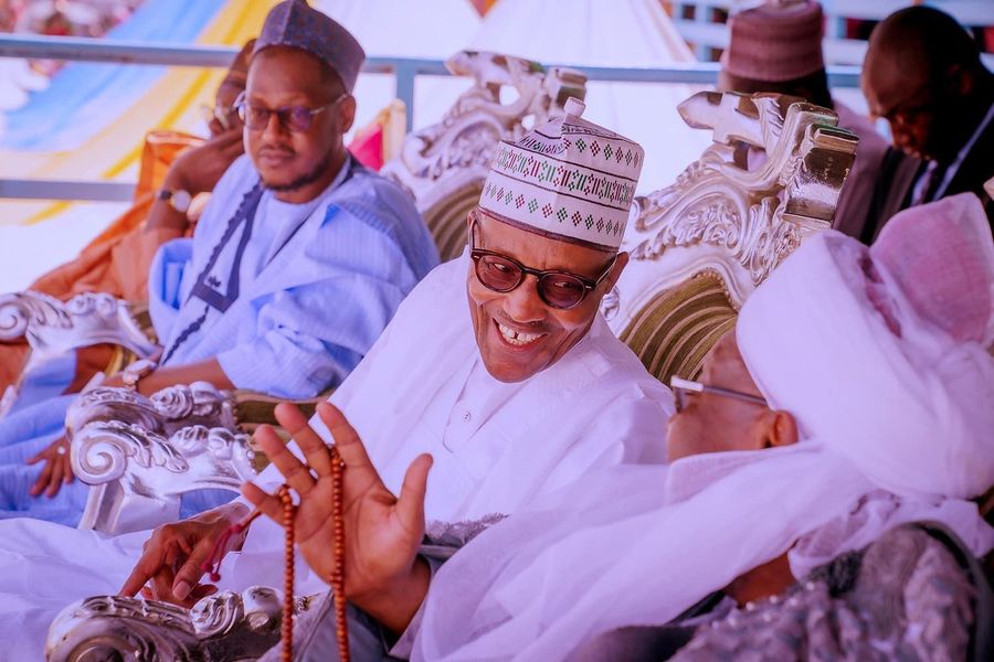 Buhari Attends Special Durbar Organised To Welcome Him