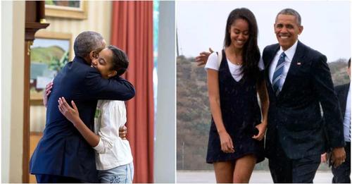 Barack Obama Lovingly Embraces Daughter Malia, Celebrates Her 25th Birthday: "Talented and Beautiful"